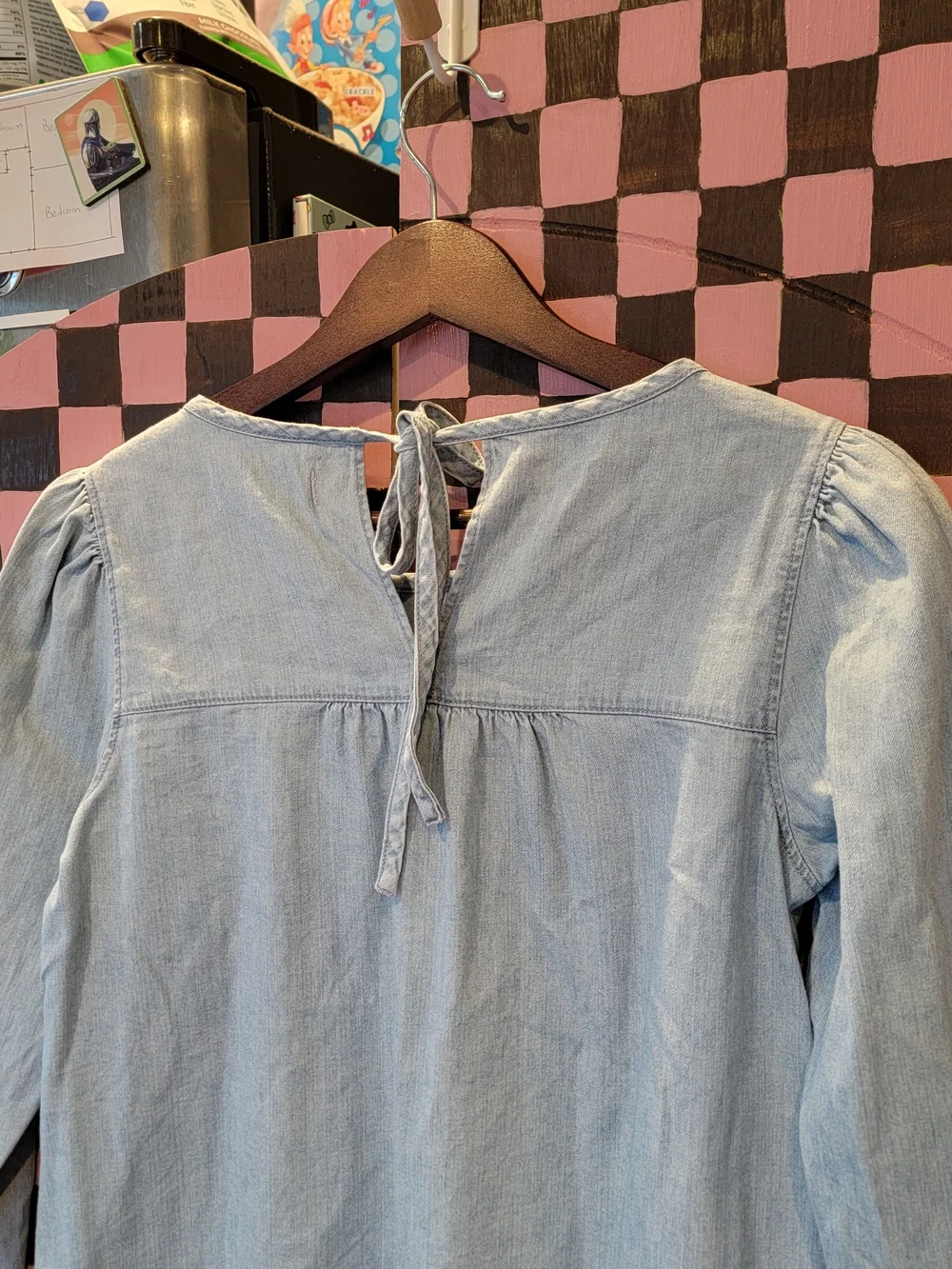 Madewell Denim Puff-Sleeve Shirt